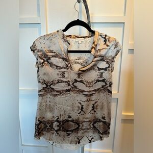 Dea Kudibal sleeveless real silk stretch blouse